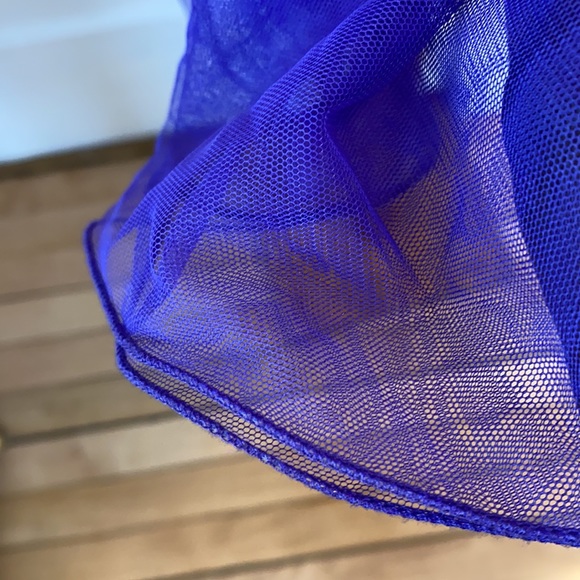 NWOT Blondie Nites Purple Halter Dress, Size 13 - Picture 11 of 16